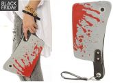 Fashion Knife Shape Blood PU Bag