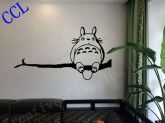 Adesivo de parede - Totoro (Grande)* Promoção Studio Ghibli *