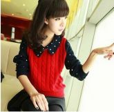 Sweater Polka Dot Vintage