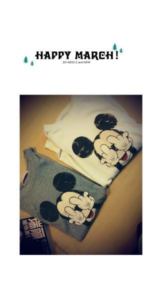 Blusa Feminina do Mickey - Fuxx You [2 cores]