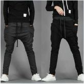 Newest unique design pants for men korean cool harem pants