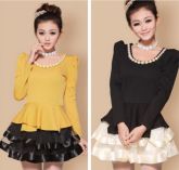 Korean Style Mini Skirt Lady Tulle [2 cores]