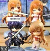 Conjunto de Action Figure - Sword Art Online (4 itens)